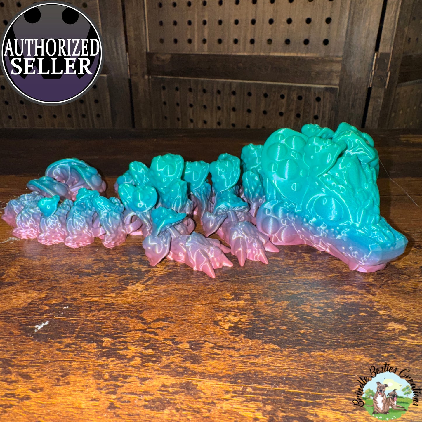 Cinderwing3D Baby Mushroom Dragon - Handcrafted Fantasy Creature, Unique Art, Decorative Gift for Collectors & Mythical Lovers