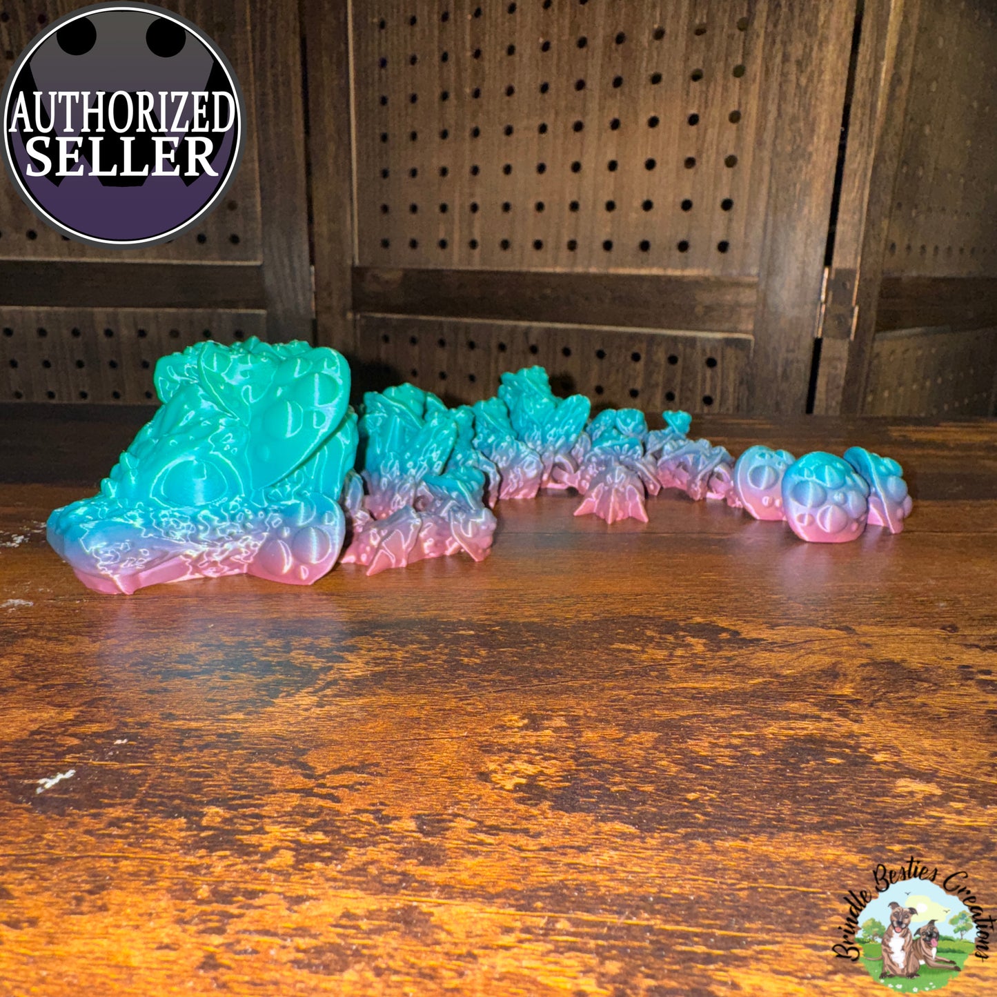 Cinderwing3D Baby Mushroom Dragon - Handcrafted Fantasy Creature, Unique Art, Decorative Gift for Collectors & Mythical Lovers