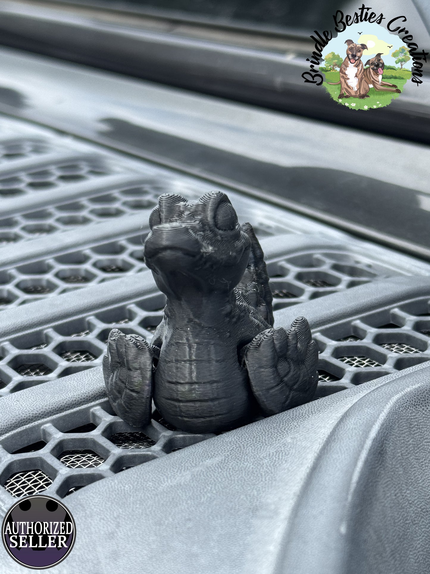 Cinderwing3D Quackodiles – Articulated Mini Duck-Dragons for Jeep Ducks, Collectors & Gifts
