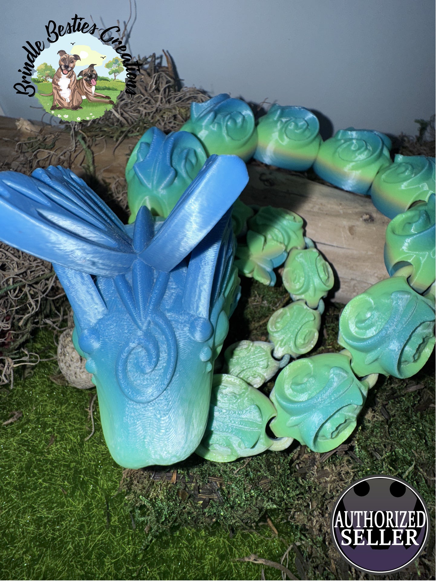Cinderwing3D Butterfly Snake β 29" Articulated Snake