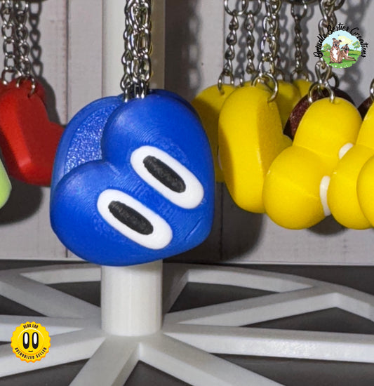 Blob Lab Heart Keychains – Multiple Colors Available and More Coming!