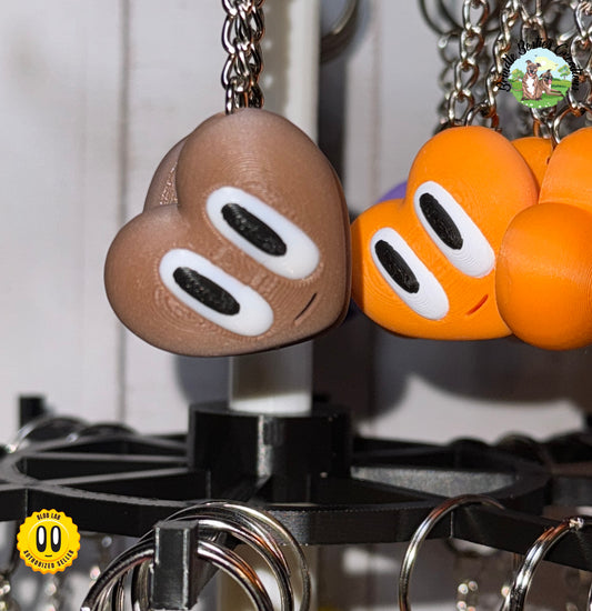 Blob Lab Heart Keychains – Multiple Colors Available and More Coming!
