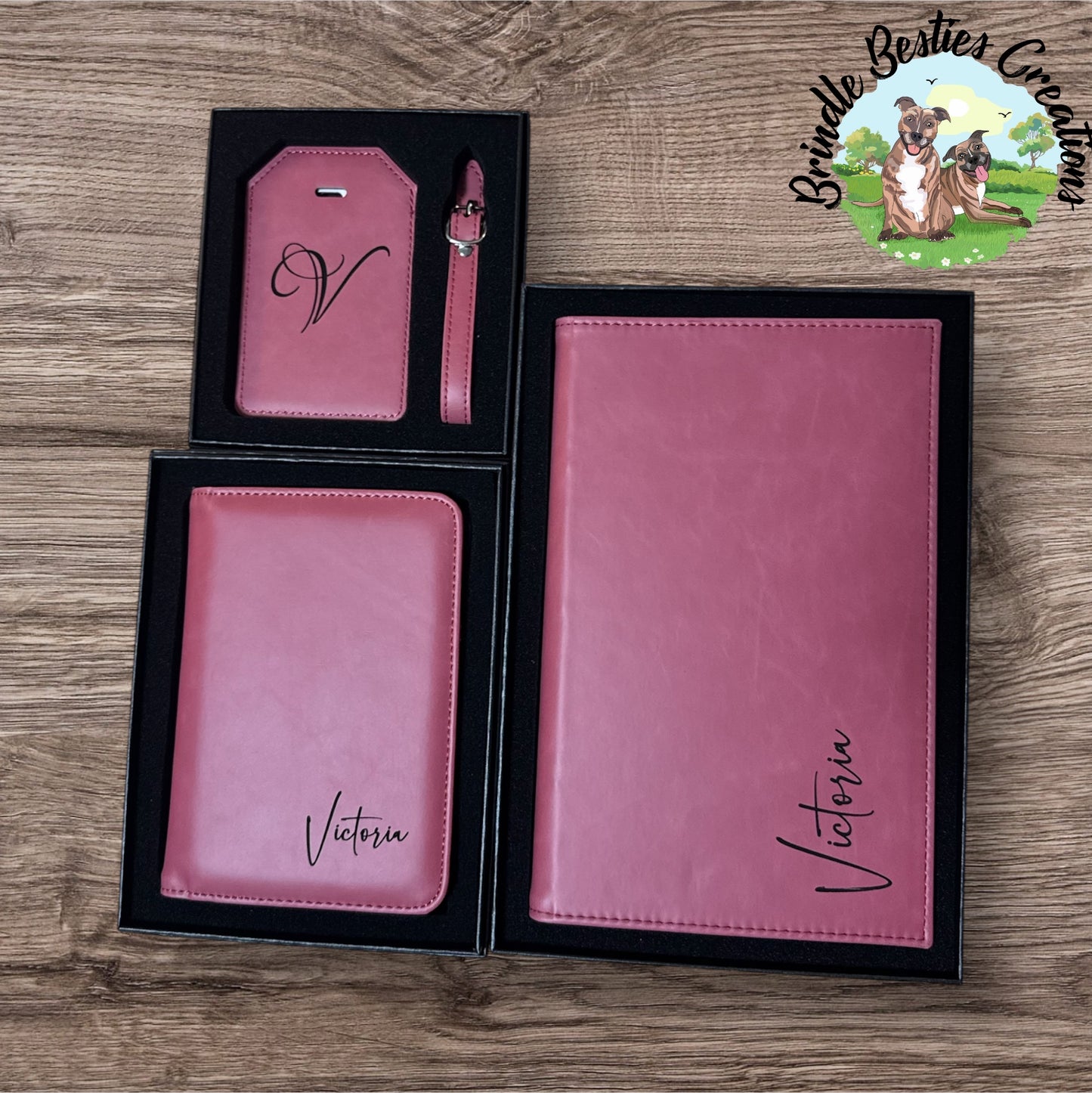 Personalized Passport Wallet | RFID Blocking Vegan Leather Passport Holder | Laser Engraved Travel Gift | Custom Passport Cover