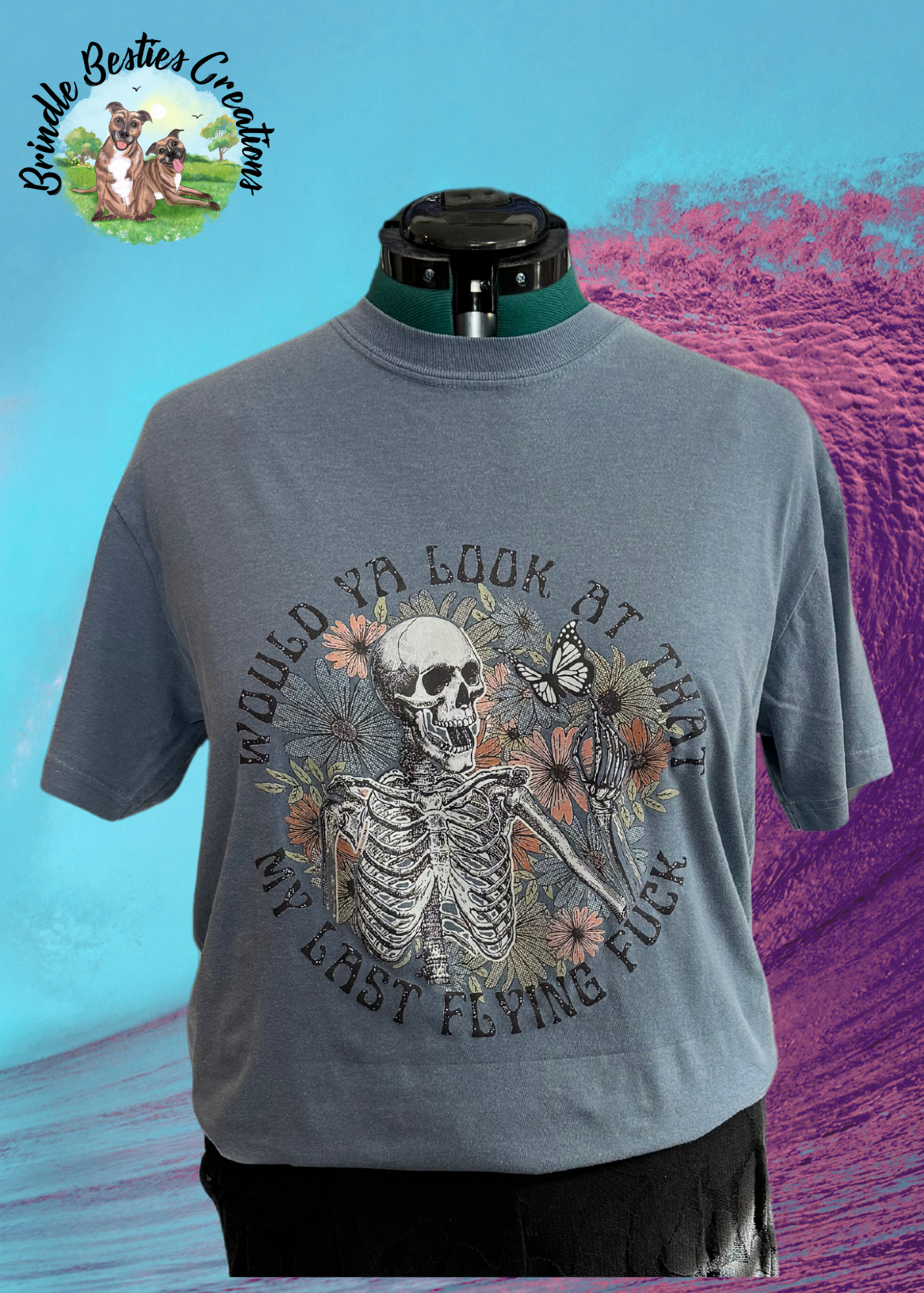 Would ya look at that my last flying fuck - Full Color Shirt