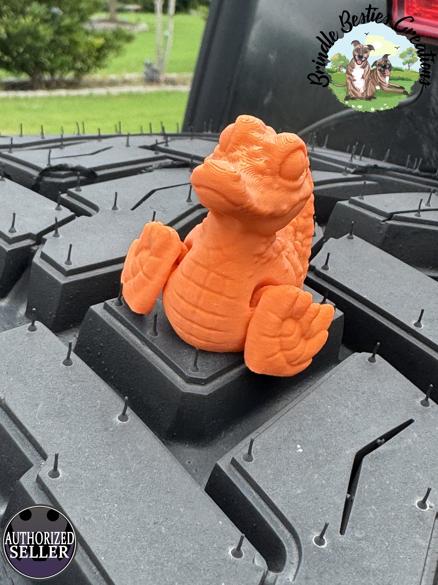 Cinderwing3D Quackodiles – Articulated Mini Duck-Dragons for Jeep Ducks, Collectors & Gifts