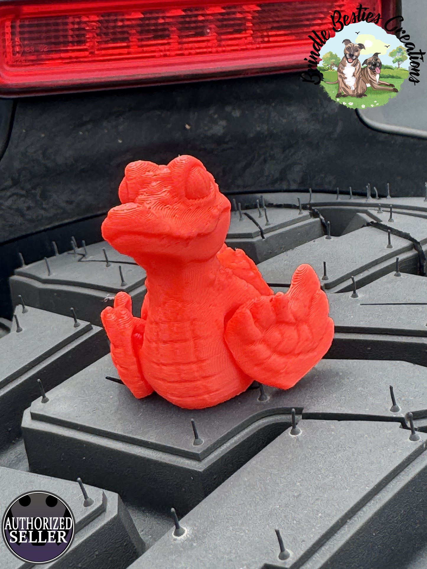 Cinderwing3D Quackodiles – Articulated Mini Duck-Dragons for Jeep Ducks, Collectors & Gifts