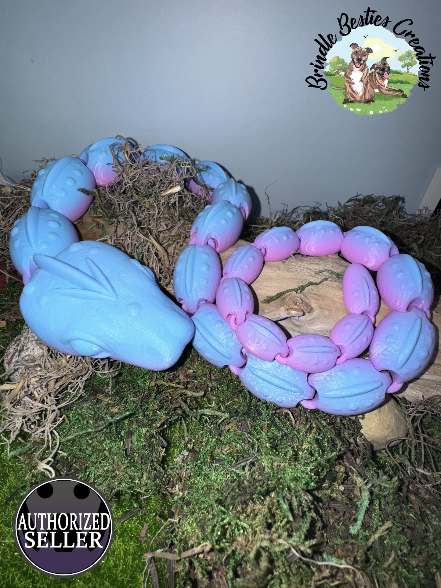 Cinderwing3D Articulated Snake β 23" or 30" Flexible Display