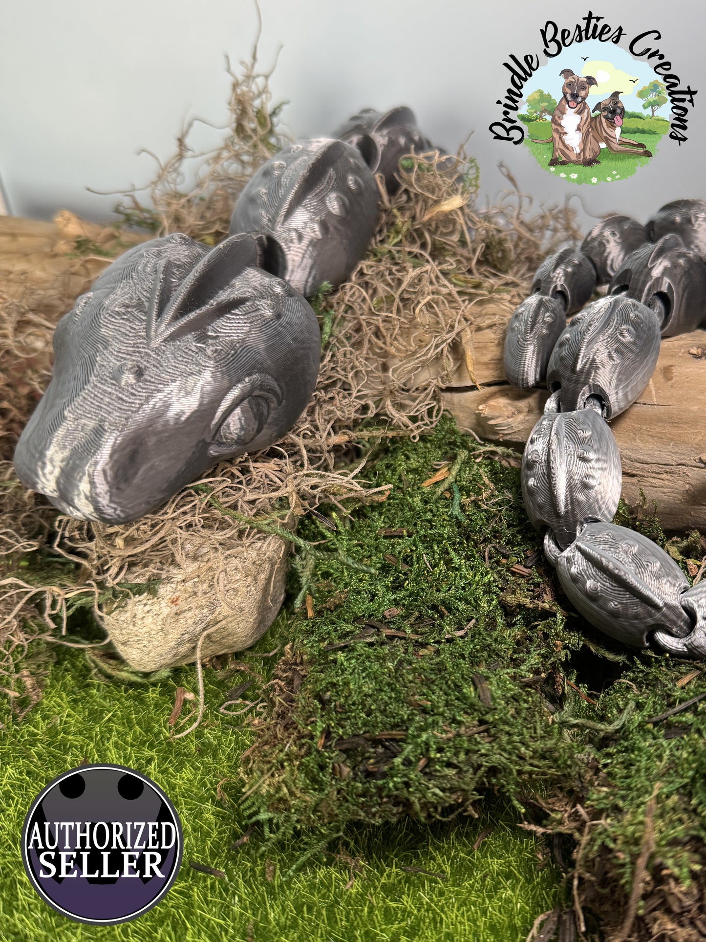 Cinderwing3D Articulated Snake β 23" or 30" Flexible Display