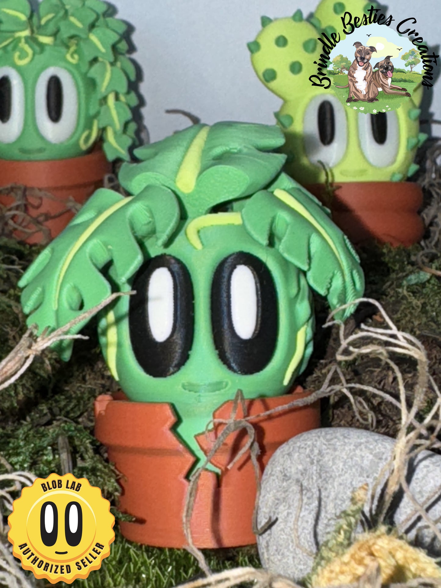 Blob Lab Plant Buddies – 2.5" Collectible Figure in Pot
