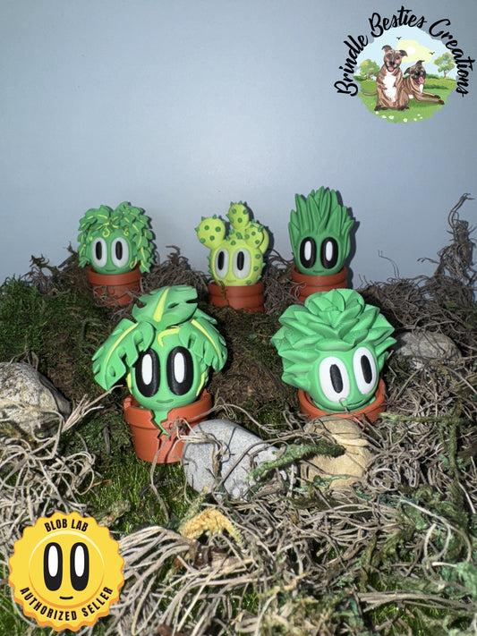 Blob Lab Plant Buddies – 2.5" Collectible Figure in Pot