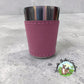 Leather Wrapped Stainless steel Shot Glass | Personalized Engraved Shot Glass