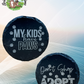 Animal Sayings -  Black Slate Stone Cup Coaster