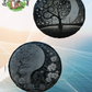 Dragons and Mythical  -  Black Slate Stone Cup Coaster
