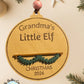Personalized Christmas Name Block Ornament | Custom Family & Baby Keepsake | Pet Ornament
