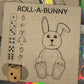 Roll-A-Game & Wooden Dice | Kids Travel Game | Screen-Free Activity | Classroom Gift | Stocking Stuffer | Handmade Wood Toy