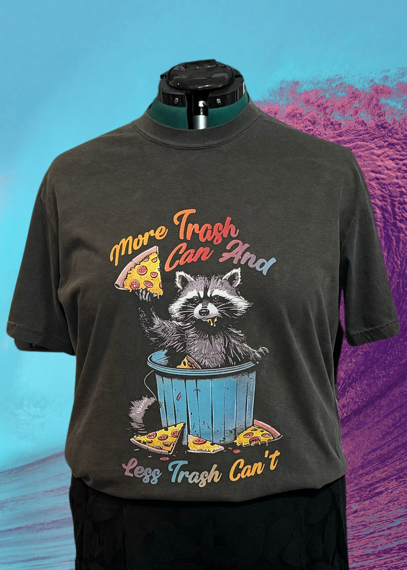 More trash can less trash can’t -  Full Color Shirt