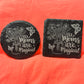 Mother's Day -  Black Slate Stone Cup Coaster