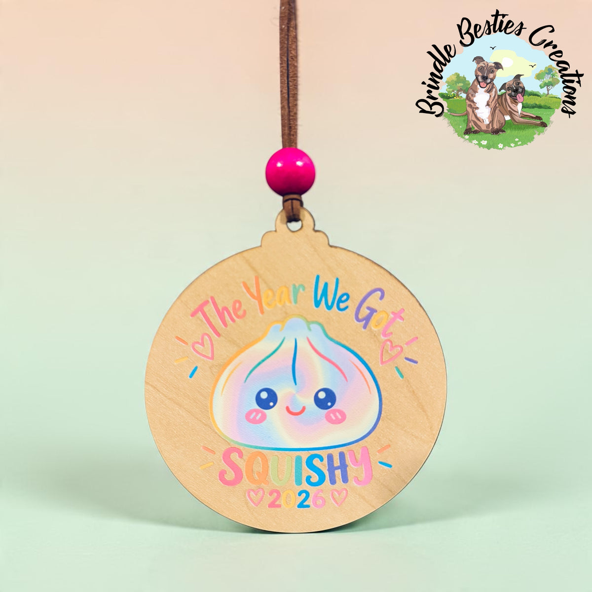 squishy 2026 ornament
