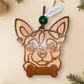 Personalized Dog Ornament | Layered Wood Pet Memorial or Keepsake