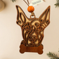 Personalized Dog Ornament | Layered Wood Pet Memorial or Keepsake