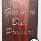 Wall-Mounted Hardwood Bottle Opener – Resin Inlay Quotes