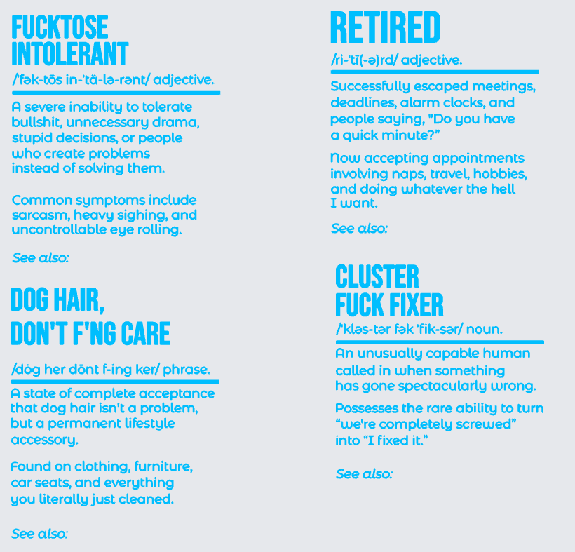 Funny & Sarcastic Engraved Notebooks | Choose Your Saying | Leatherette Journals