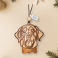 Personalized Dog Ornament | Layered Wood Pet Memorial or Keepsake
