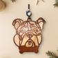 Personalized Dog Ornament | Layered Wood Pet Memorial or Keepsake