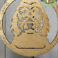 Laser-Cut Dog Breed Silhouette Ornaments – Customizable, Natural or Stained Finish
