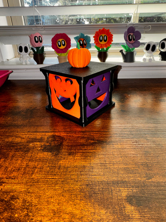 Jack-o’-Lantern Halloween Lantern – Custom Colors Available