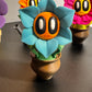 Blob Lab Mini Flower Garden Set – 5 Piece 3D Printed Display Set