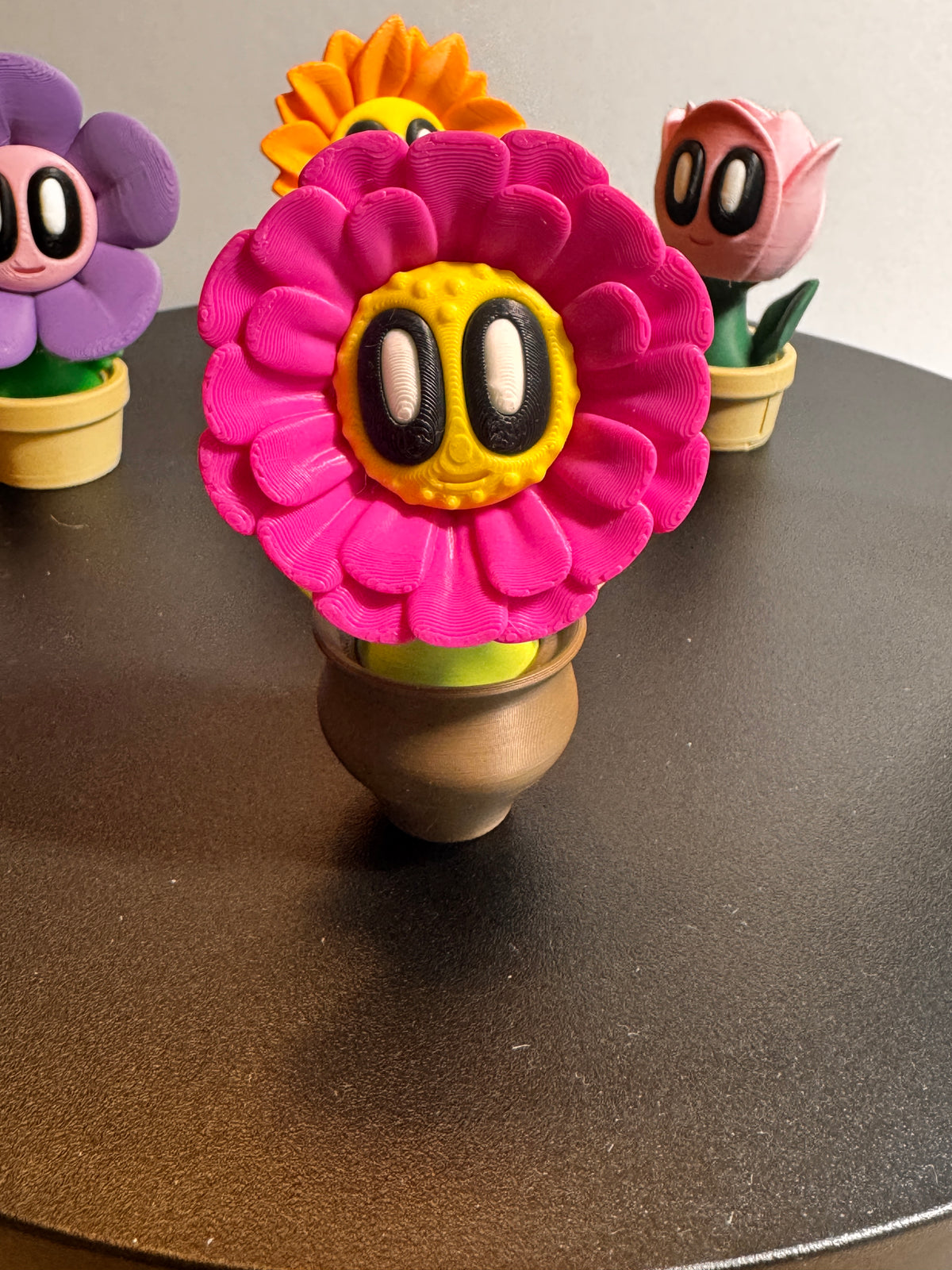 Blob Lab Mini Flower Garden Set – 5 Piece 3D Printed Display Set