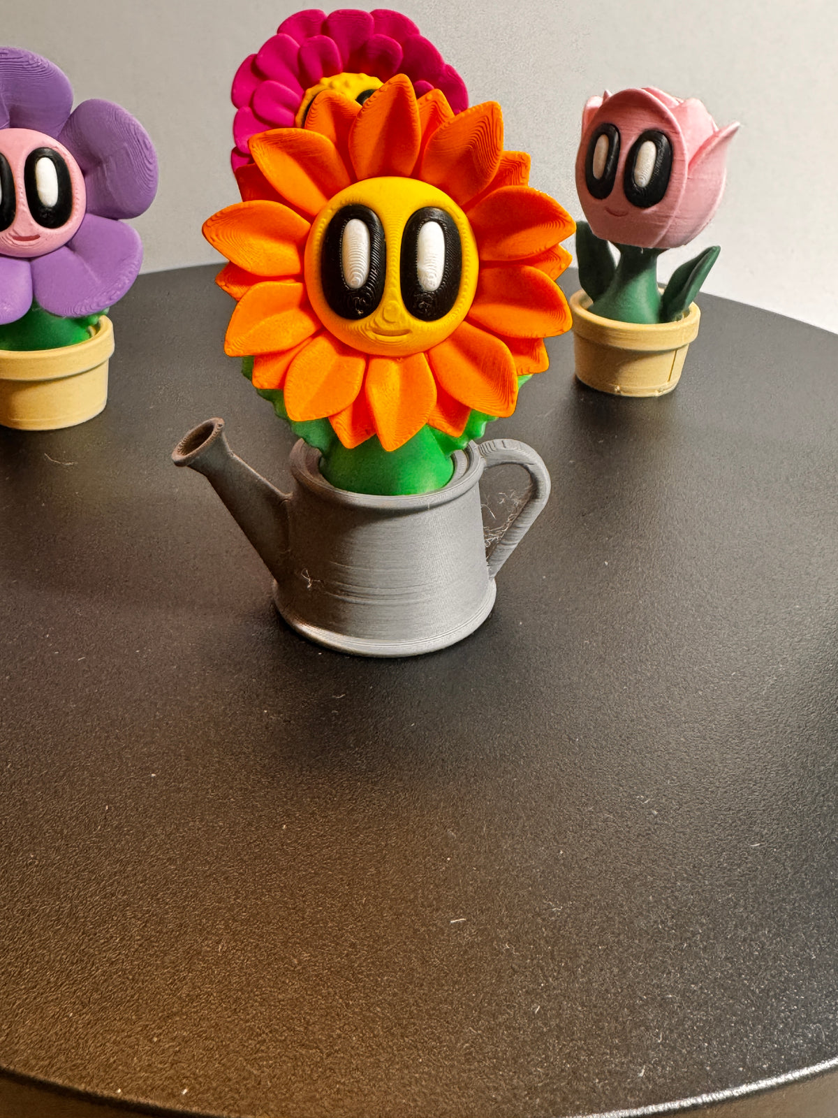 Blob Lab Mini Flower Garden Set – 5 Piece 3D Printed Display Set