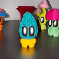 Blob Lab Mushroom Crew – 5 Piece 3D Printed Display Set