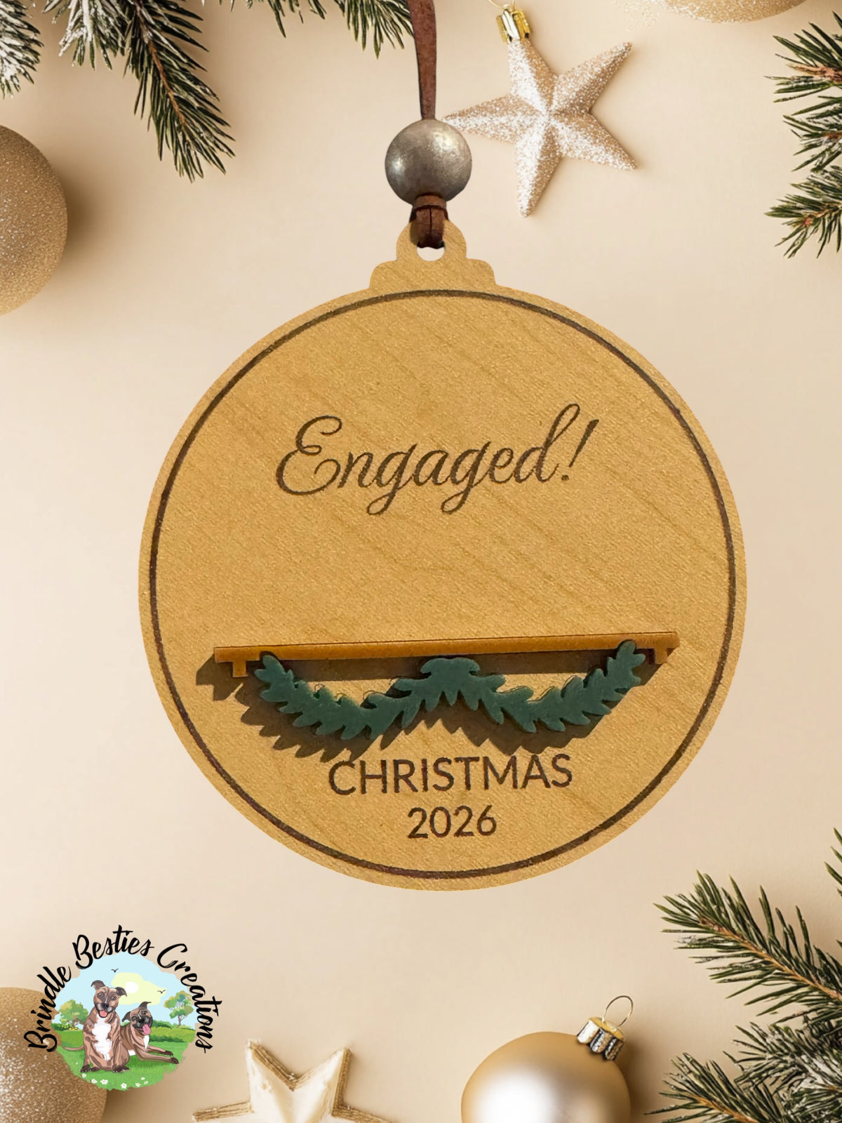 Personalized Christmas Name Block Ornament | Custom Family & Baby Keepsake | Pet Ornament