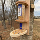 Cedar Bird Feeder - Invite Nature to Your Backyard, Eco-Friendly, Rustic Home Décor & Birdwatching Gift