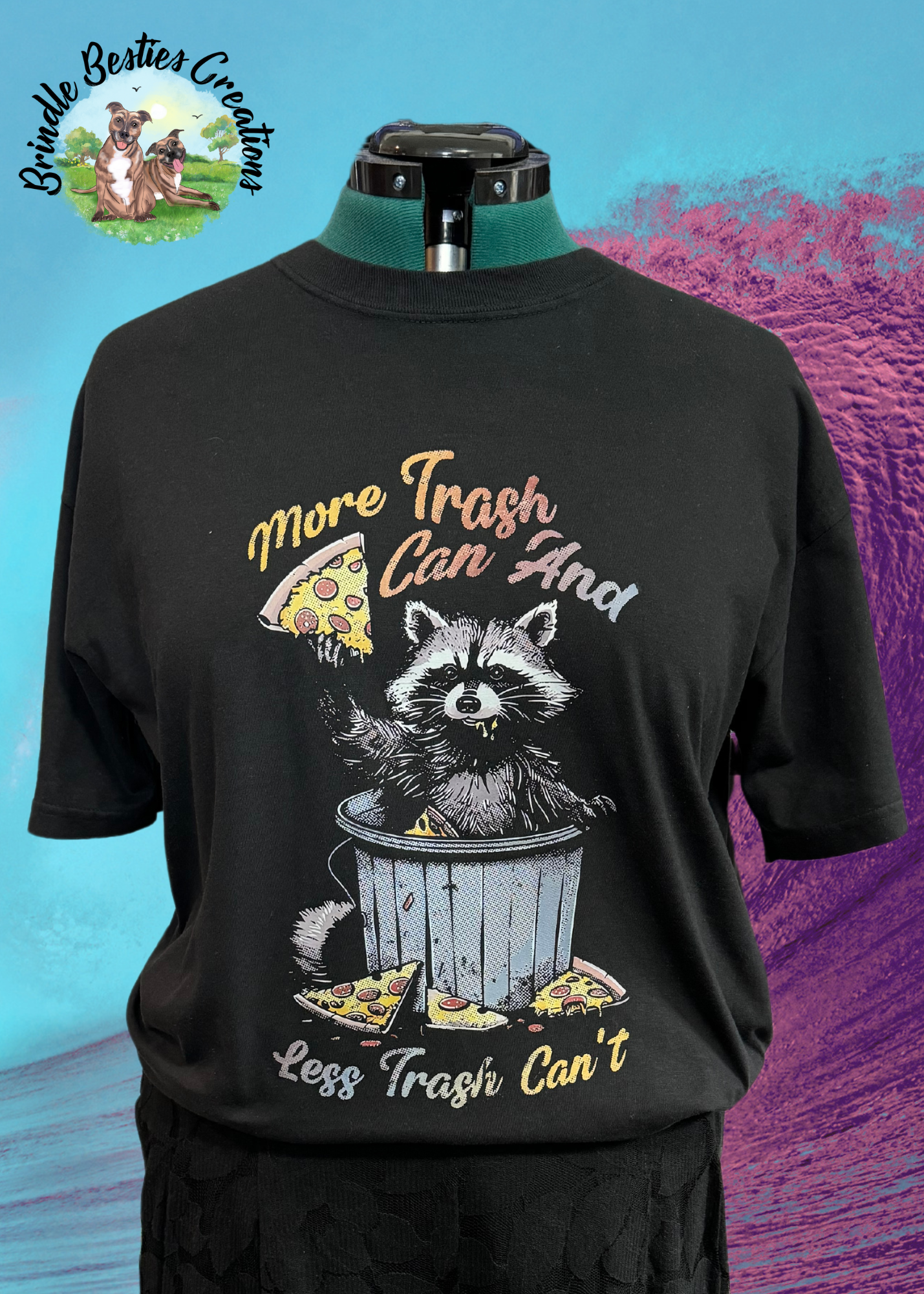 More trash can less trash can’t -  Full Color Shirt