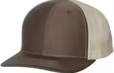 Customizable Trucker Hats with Two Color Engraving  Leather