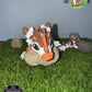 Cinderwing3D S’mores Wingless Dragon – 9" Articulated Collectible