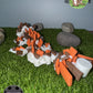 Cinderwing3D S’mores Wingless Dragon – 9" Articulated Collectible