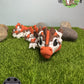 Cinderwing3D S’mores Wingless Dragon – 9" Articulated Collectible