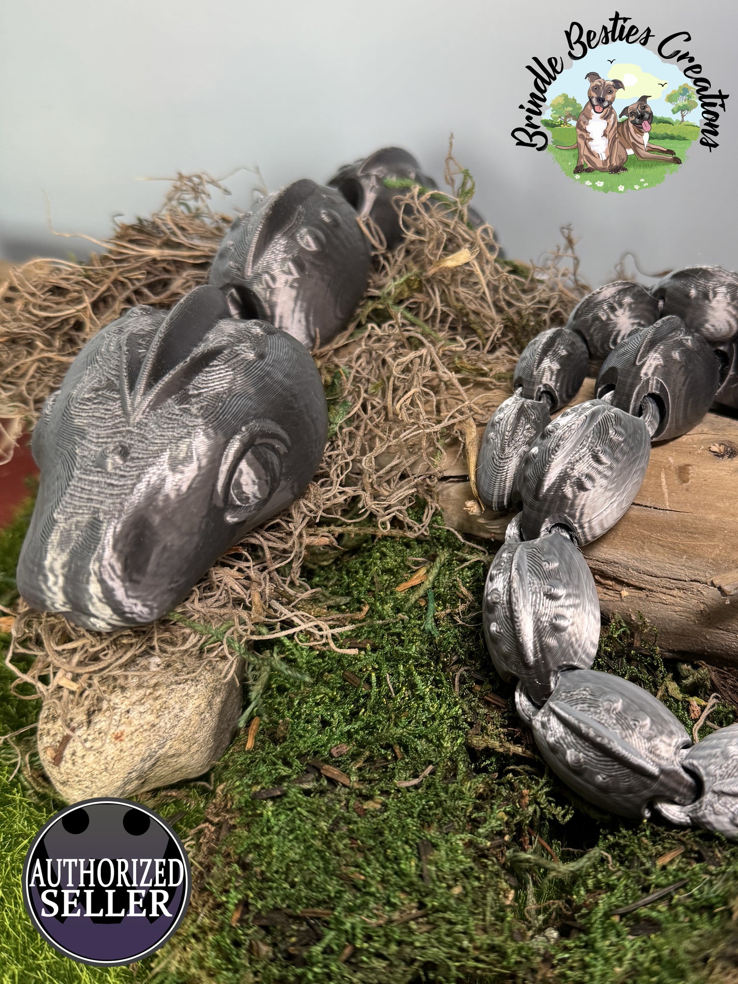 Cinderwing3D Articulated Snake – 23" or 30" Flexible Display