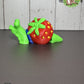 Cinderwing3D Strawberry Snail – Bold, Bright, and Berry Delightful!