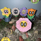 Blob Lab Flower Planter Set – 5 Figurines with Stands (Limited Color Edition)