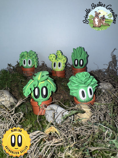 Blob Lab Plant Buddies – 2.5" Collectible Figure in Pot