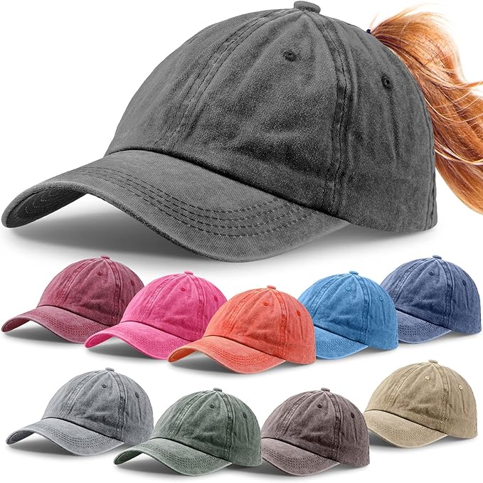 Customizable Hats with Leather Patch