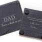 Alcohol and Beer Sayings -  Black Slate Stone Cup Coaster