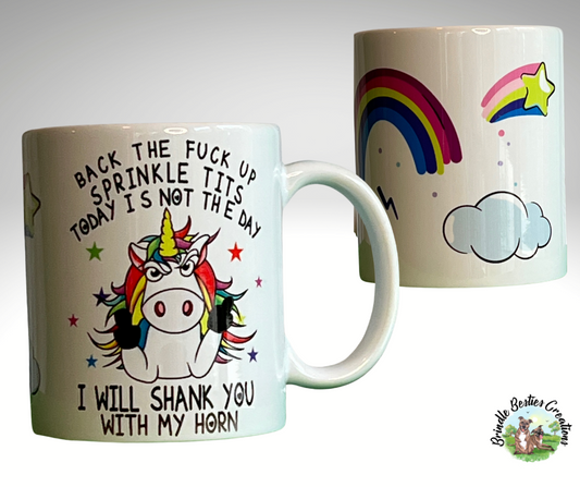 Backup Sprinkle Tits - 11 oz Porcelain Mugs