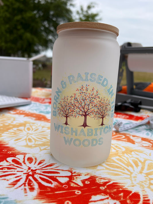 Born Raised Wishabitch Woods - 16oz Frosted Beer Can